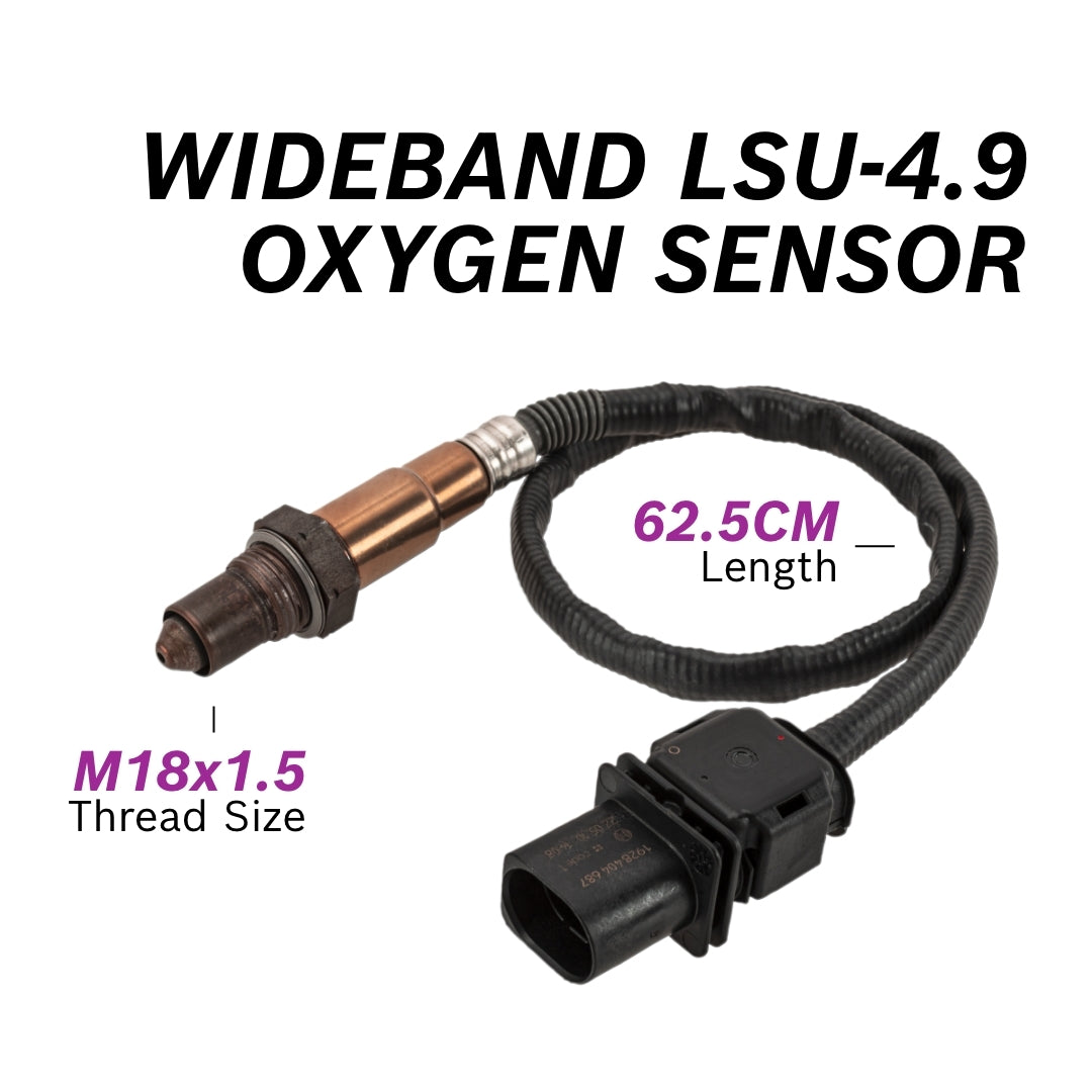 Bosch LSU-4.9 Oxygen Sensor - 62.5cm length