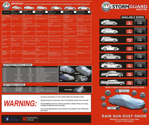 Autotecnica Stormguard Car Cover 1-186