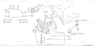 Nissan Geniune Oil Pump - RB25DET NEO (77mm Gear)