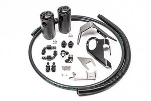 Radium Dual Catch Can Kit, Nissan 370Z/G37, Fluid Lock