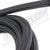 Speedflow 1M -08AN 200 Series Braided Hose - Black Stainless Steel