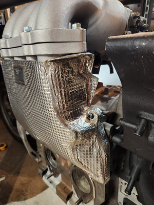 Turbosource Inconel Rx7 Lower Intake Manifold Shield