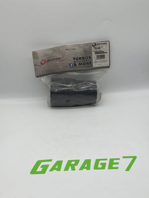 Sonic Performance Silicone Reducer - Straight - 2.25-2.75" - Black