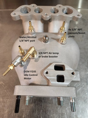 Turblown Cast Rotary Upper Intake Manifold