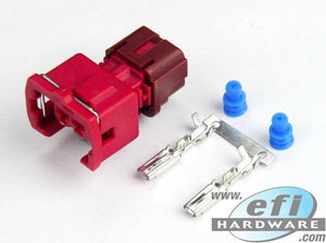 Nissan 2 Pin Coolant Temperature Sensor Connector - Early - Red
