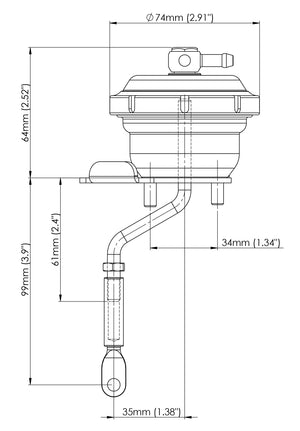 Turbosmart IWG75 Garrett GTX28R SR20 7PSI