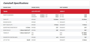Kelford Camshaft Set - 2JZGTE VVTi