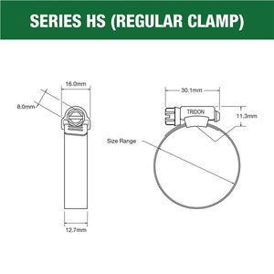 Tridon Hose Clamp (65-89mm)