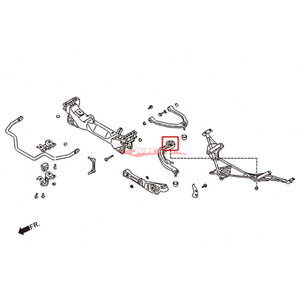 ZSS Front Tension Caster Rod Bushes Fits Nissan Z33 350Z & V35/G35 Skyline & NM35 Stagea (2WD/4WD)