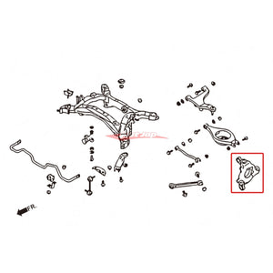 ZSS Rear Knuckle/Hub Bushes fits Nissan 350Z Z33, V35/G35 Skyline & R35 GT-R