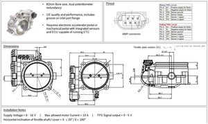 Link Electronic Throttle Body Kit - 82mm (ETB82)