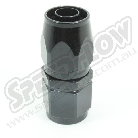 Speedflow -16AN 100 Series Straight Hose End - Black