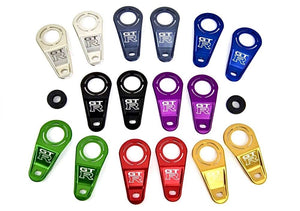 Platinum Racing Products - Radiator Brackets inc Titanium Hardware to suit Nissan Skyline R34 GT-R