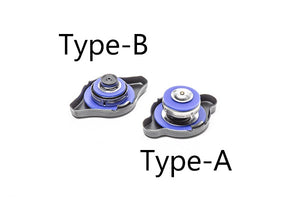 Radium Radiator Cap, Type-A, 1.1Bar, 16psi, Black