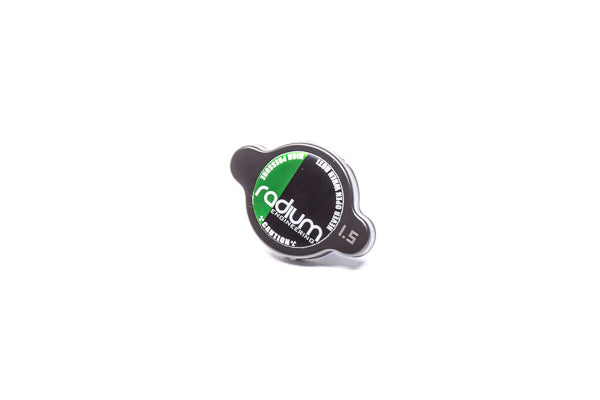 Radium Radiator Cap, Type-A, 1.5Bar, 21.8psi, Black