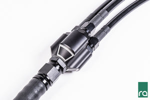 Radium Distribution Block, 3 into 1 with Fittings