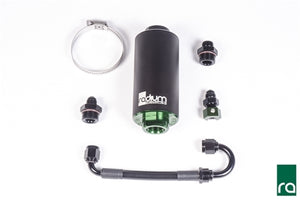 Radium Fuel Filter Kit, Porsche 996/997.1 AWD, Microglass, 12 Micron