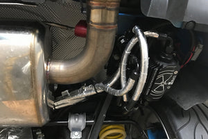 Radium Port Injection FST Install Kit, Focus Ecoboost, Black DMR