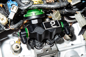 Radium Fuel Rail, Top Feed Conversion, Mazda 13B Primary