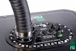 Radium Fuel Fill Neck Hose Kit, 1.5"