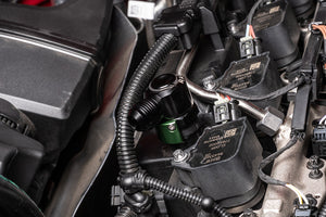 Radium V2 Quick Connect, 19mm Male to 10AN Male 90°