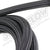 Speedflow 5M -06AN 200 Series Braided Hose - Black Stainless Steel