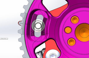 Platinum Racing Products - RB26 Timing Mark Backing Plate