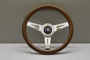 Nardi 330mm Wood Classic with Polished Spokes
