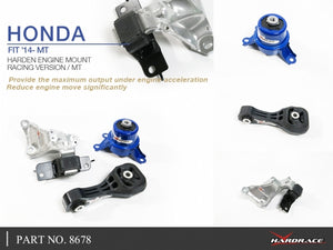 Hardrace Hardened Engine Mount (Race Version) - Honda GK3/4/5/6