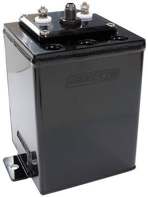 Aeroflow Single 40mm Pump Surge Tank - Black Finish