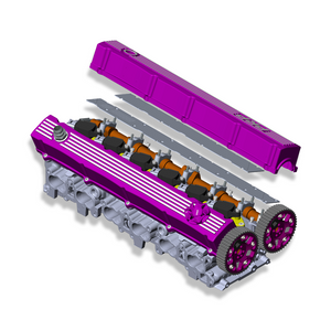 Platinum Racing Products - RB Twin Cam Baffled Cam Covers