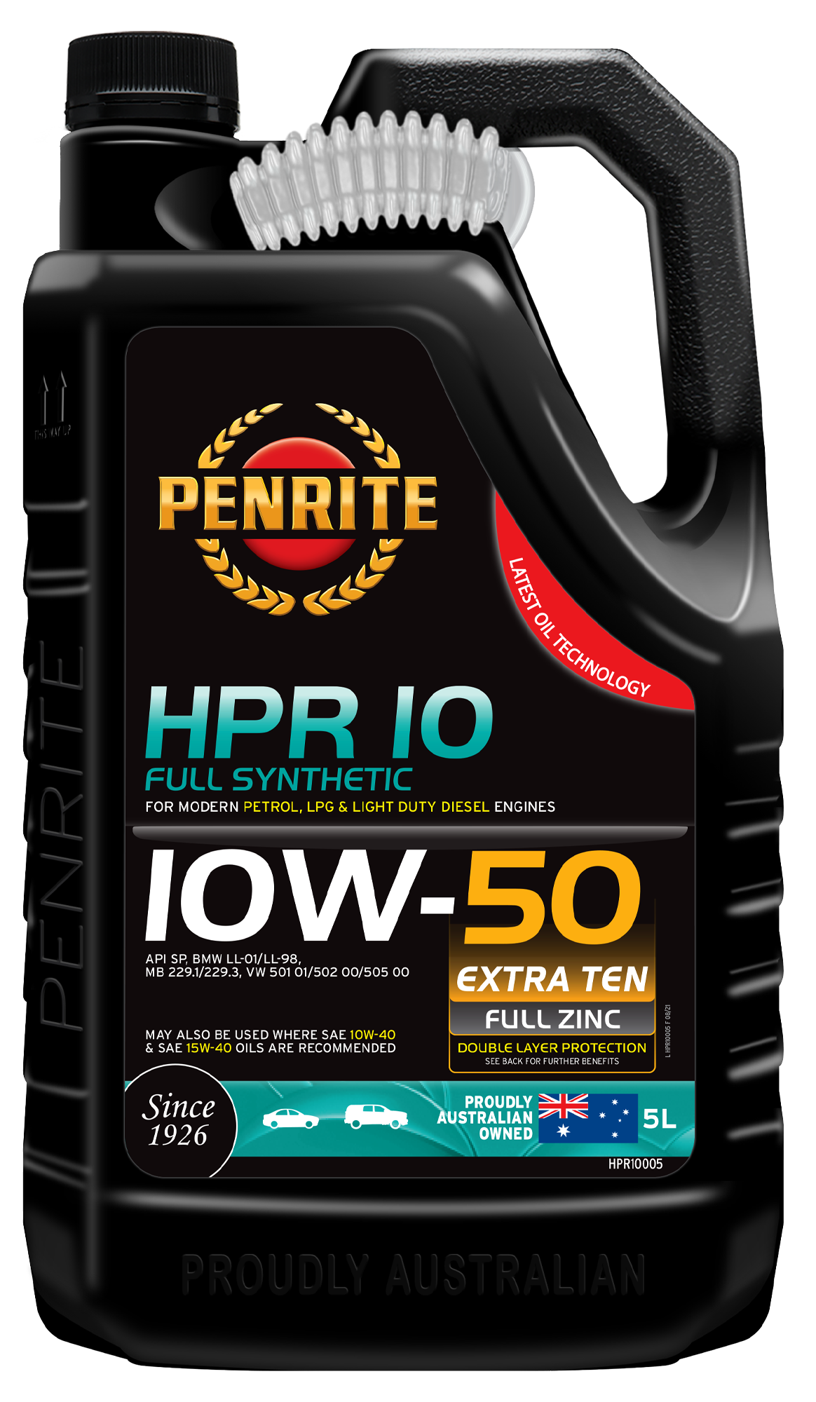 Penrite HPR10 10W-50 (Full Synthetic) Engine Oil