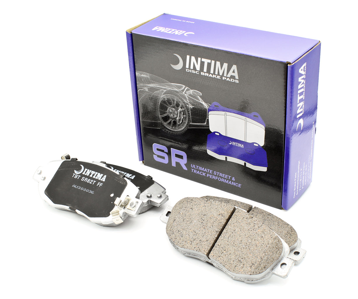 Intima SR Front Brake Pads – IS200/IS300, JZX100, JZX110, JZA80 Supra 2-Pot