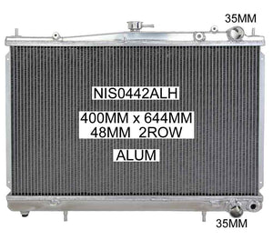 Koyo K-Sport 53mm Aluminium Radiator - R33 GTS-t - 400x644x48mm 2-Row