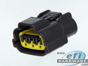 Nissan 3-Pin Coil Plug Connector - Grey Singular - Late SR20/RB25/VR38