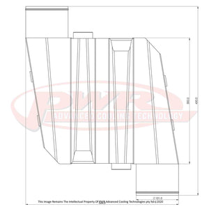 PWR UNIVERSAL ELITE 3000 Water To Air Intercooler