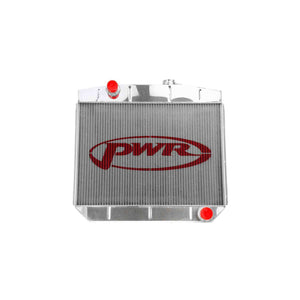 PWR 55mm Radiator - Chevrolet Belair V8 55-57