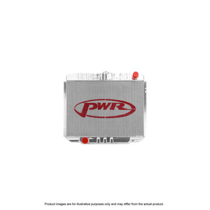 PWR 55mm Radiator - Ford Falcon XW-XY V8 351 Cleveland 69-72