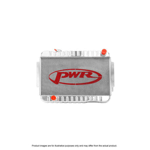 PWR 55mm Radiator - Holden HT-HG V8 69-71