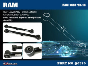 Hardrace Rear Lower Arm - Dodge Ram 1500