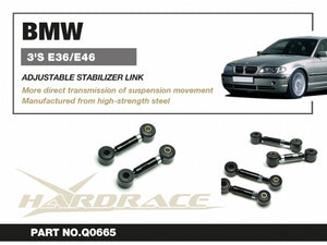 Hardrace Adjustable Sway Bar End Link - BMW E36 E45 E46