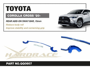 Hardrace Rear Add-On Sway Bar - Toyota Corolla Cross