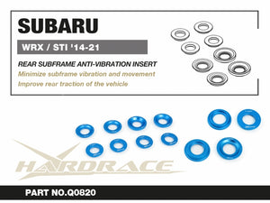 Hardrace Rear Subframe Anti-Vibration Insert - Subaru WRX/STI VA