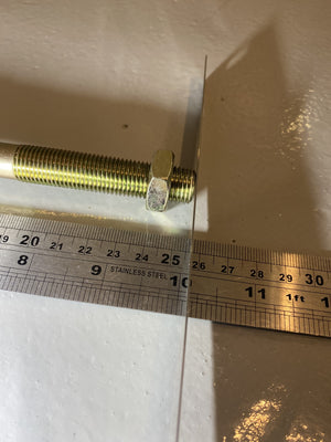 G7 Rack End, 16x1.0 (socket) 14x1.5 (tre), 258mm