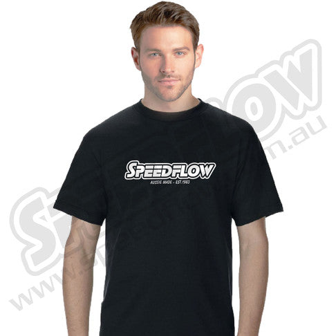 Speedflow Logo Tee - Black - Small