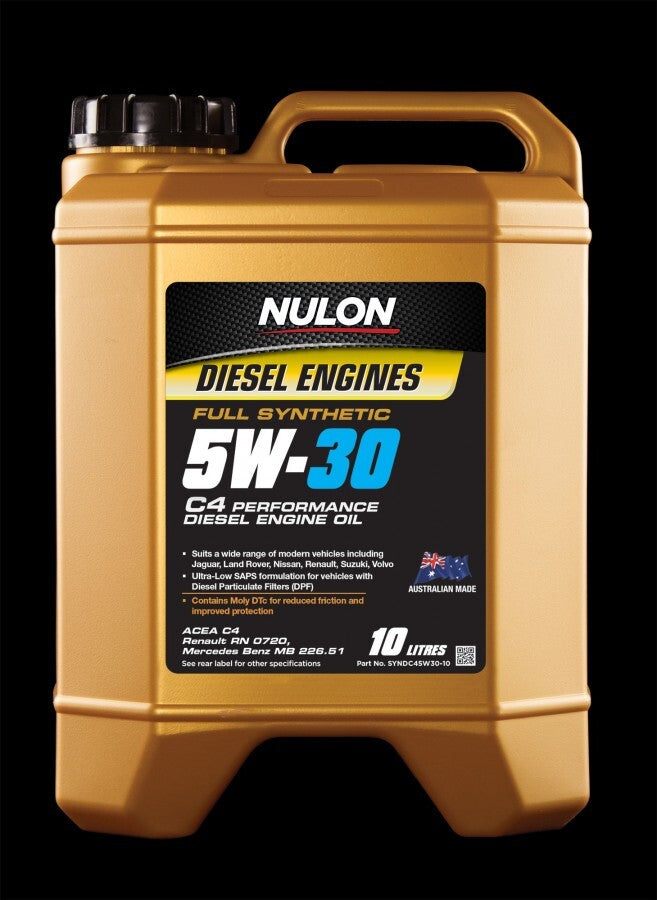 Nulon Full Synthetic 5W-30 C4 Diesel Oil