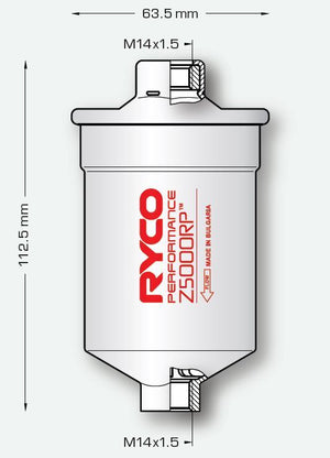Ryco Z5000RP Racing Fuel Filter