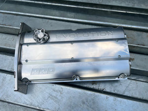 Platinum Racing Products - Mitsubishi Evo 4-9 Mivec Billet Cam Cover