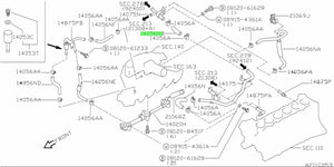 Nissan Genuine Heater Hose - R33/R34 - 14056NB