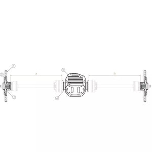 Wisefab Nissan S Chassis Halfshaft Kit